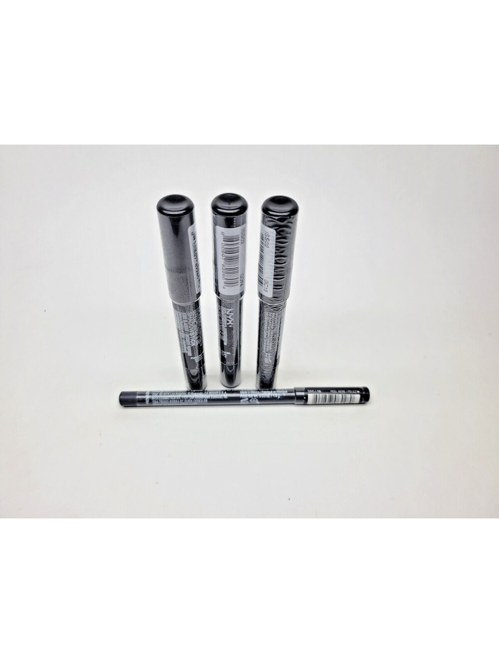 3 NYX Infinite Shadow Stick ISS02 BLACKOUT + Matte Lip Liner SMLL18 Foul Mouth